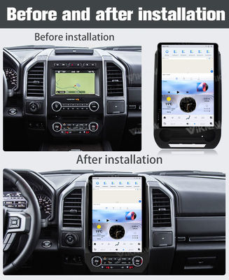 Viknav 14.5 Inch Car Radio For Ford Expedition 2015-2022 Touch Screen Android Auto Stereo Head Unit GPS Nagivation