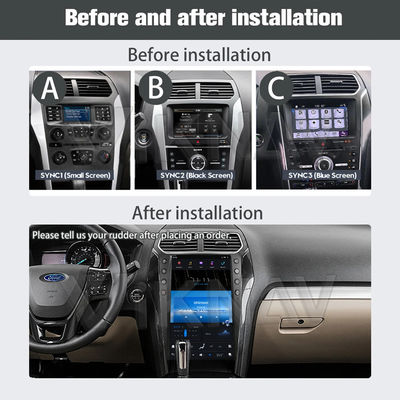 Viknav Car RadiioAndroid 2016 Ford Explorer Radio Multimidia Radio GPS Navigator