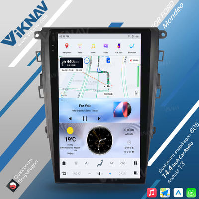 13.6 Inch Android Auto Car Radio For Ford Mondeo 2013-2021 Multimedia Player GPS Navigation Head Unit Wireless Carplay