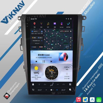 13.6 Inch Android Auto Car Radio For Ford Mondeo 2013-2021 Multimedia Player GPS Navigation Head Unit Wireless Carplay