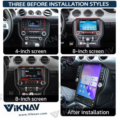 14.4 Inch Touch Screen Car Radio For Ford Mustang 2015-2022 Multimedia Player Head Unit GPS Nagivation Auto Stereo