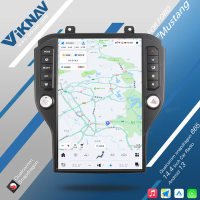 14.4 Inch Touch Screen Car Radio For Ford Mustang 2015-2022 Multimedia Player Head Unit GPS Nagivation Auto Stereo