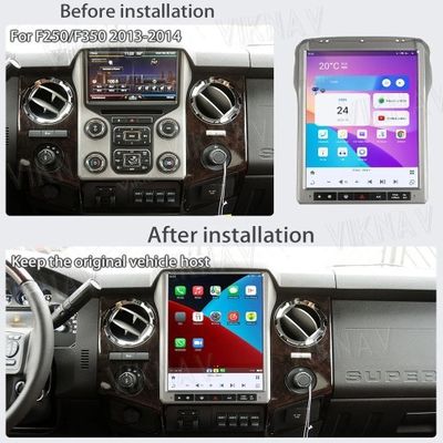 12.1Inch Android Touch Screen Car Radio Ford F250 2013 2014 Carplay Auto Stereo Aftermarket Head Unit Video Player