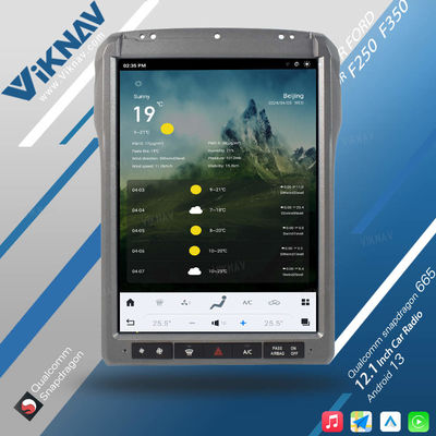 12.1Inch Android Touch Screen Car Radio Ford F250 2013 2014 Carplay Auto Stereo Aftermarket Head Unit Video Player