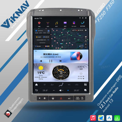 12.1Inch Android Touch Screen Car Radio Ford F250 2013 2014 Carplay Auto Stereo Aftermarket Head Unit Video Player
