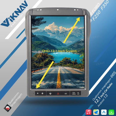 12.1Inch Android Touch Screen Car Radio Ford F250 2013 2014 Carplay Auto Stereo Aftermarket Head Unit Video Player