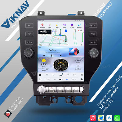 Touch Screen Car Radio For Ford Mustang 2014-2021 Video Player Head Unit Auro Stereo Android GPS Navigation Carplay