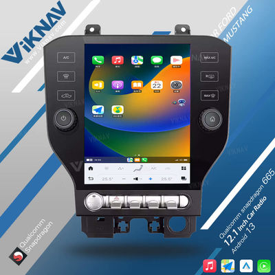 Touch Screen Car Radio For Ford Mustang 2014-2021 Video Player Head Unit Auro Stereo Android GPS Navigation Carplay