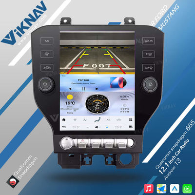 Touch Screen Car Radio For Ford Mustang 2014-2021 Video Player Head Unit Auro Stereo Android GPS Navigation Carplay