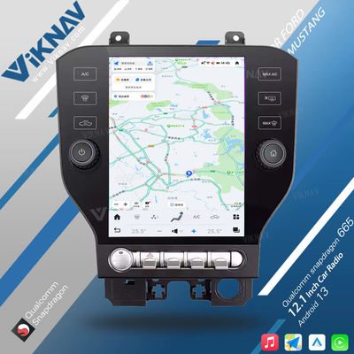 Touch Screen Car Radio For Ford Mustang 2014-2021 Video Player Head Unit Auro Stereo Android GPS Navigation Carplay
