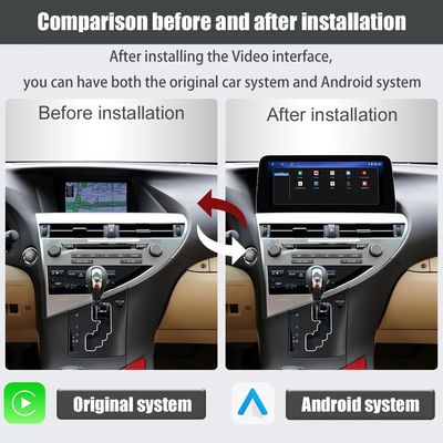 LEXUS RX 2009-2014 Aftermarket Bluetooth Car Stereo Radio Upgrade 12.3 Inch Touchscreen