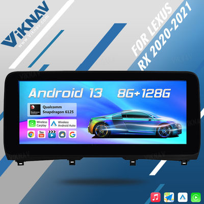 Wireless 2020-2021 RX Lexus Aftermarket Radio Stereo Vertical Screen Multimedia Video Player