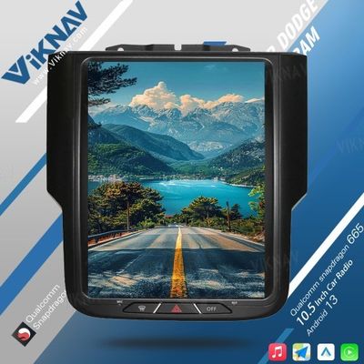 Automatic Touch Screen Dodge Android Radio For Ram 1500 2013-2018 Head Unit