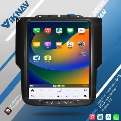 Automatic Touch Screen Dodge Android Radio For Ram 1500 2013-2018 Head Unit