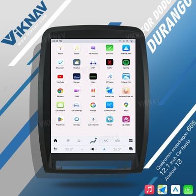 Touch Screen Car Radio For Dodge Durango 2011-2013 Android Auto Carplay GPS Navigation Multimedia Stereo Player