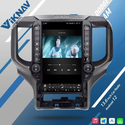 2019-2024 Dodge Ram 1500 Aftermarket Radio Car Stereo Carplay 13.6 Inch Android Head Unit