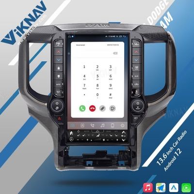 2019-2024 Dodge Ram 1500 Aftermarket Radio Car Stereo Carplay 13.6 Inch Android Head Unit