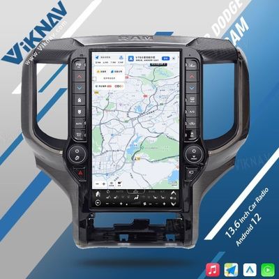 2019-2024 Dodge Ram 1500 Aftermarket Radio Car Stereo Carplay 13.6 Inch Android Head Unit