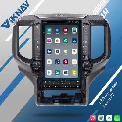 2019-2024 Dodge Ram 1500 Aftermarket Radio Car Stereo Carplay 13.6 Inch Android Head Unit