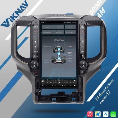 2019-2024 Dodge Ram 1500 Aftermarket Radio Car Stereo Carplay 13.6 Inch Android Head Unit