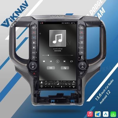 2019-2024 Dodge Ram 1500 Aftermarket Radio Car Stereo Carplay 13.6 Inch Android Head Unit
