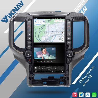 2019-2024 Dodge Ram 1500 Aftermarket Radio Car Stereo Carplay 13.6 Inch Android Head Unit