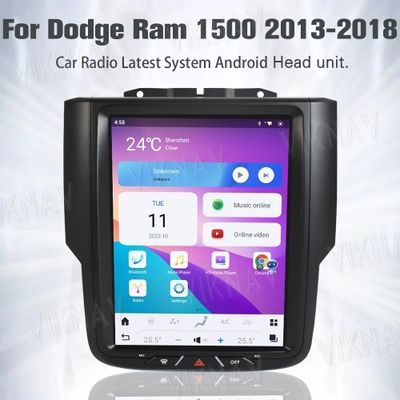 10.5 Inch 8 Core Car Dodge Android Radio For Ram 1500 2013-2018 Head Unit