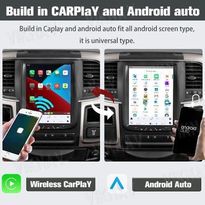 10.5 Inch 8 Core Car Dodge Android Radio For Ram 1500 2013-2018 Head Unit