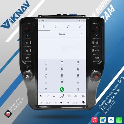 2020 2021 2022 2023 Dodge Ram 1500 Touch Screen Radio Multimedia Player 11.8 Inch