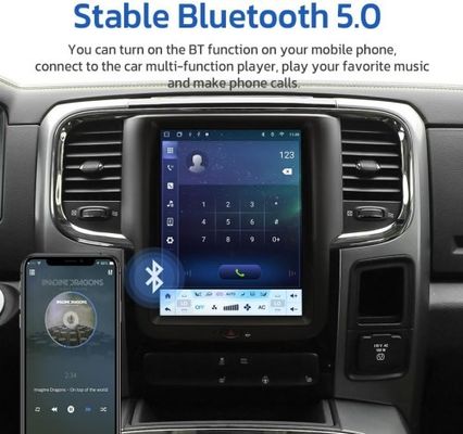 Wireless Car 1500 Dodge Ram Radio Upgrade 2014 2015 2016 2017 10.4 Inch