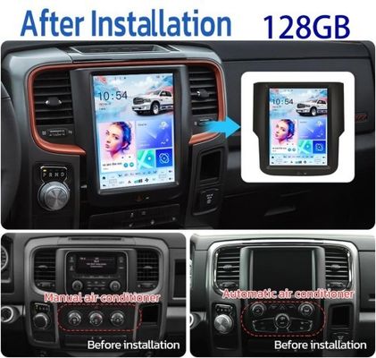 Wireless Car 1500 Dodge Ram Radio Upgrade 2014 2015 2016 2017 10.4 Inch