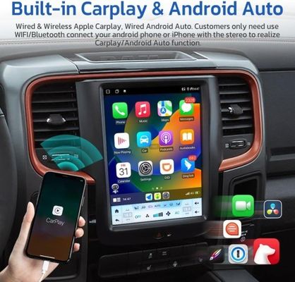 Wireless Car 1500 Dodge Ram Radio Upgrade 2014 2015 2016 2017 10.4 Inch