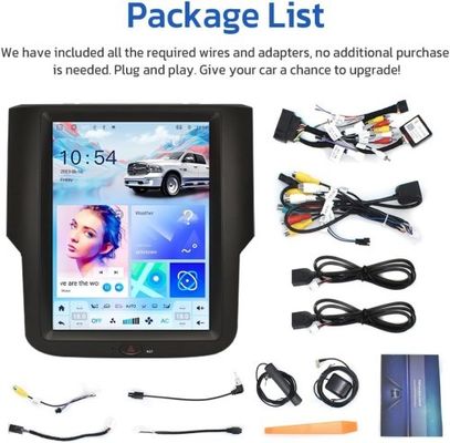 Wireless Car 1500 Dodge Ram Radio Upgrade 2014 2015 2016 2017 10.4 Inch