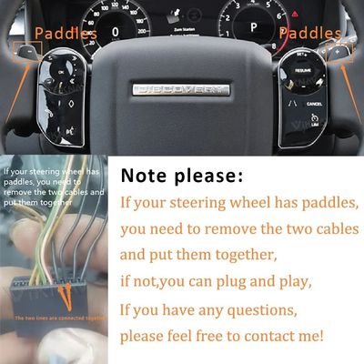 Land Rover Range Rover Steering Wheel Buttons Knob Discovery 5 Vogue L405 Sport L494 2013-2017