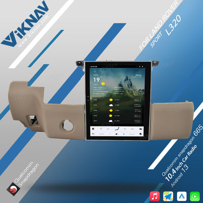 10.4 Inch Android Car Radio Range Rover Sport L320 2009-2013 Aftermarket Head Unit Touch Screen Multimedia Player