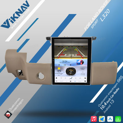 10.4 Inch Android Car Radio Range Rover Sport L320 2009-2013 Aftermarket Head Unit Touch Screen Multimedia Player