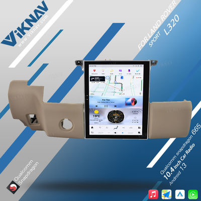 10.4 Inch Android Car Radio Range Rover Sport L320 2009-2013 Aftermarket Head Unit Touch Screen Multimedia Player