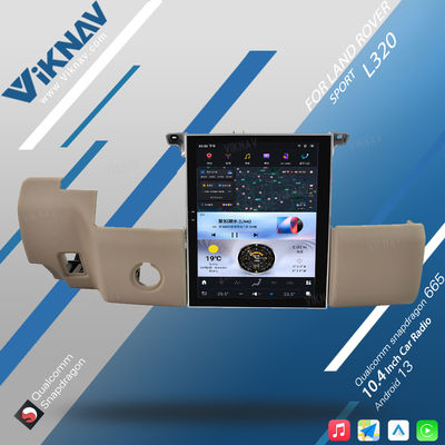10.4 Inch Android Car Radio Range Rover Sport L320 2009-2013 Aftermarket Head Unit Touch Screen Multimedia Player