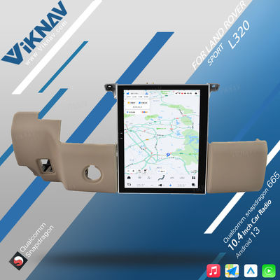 10.4 Inch Android Car Radio Range Rover Sport L320 2009-2013 Aftermarket Head Unit Touch Screen Multimedia Player