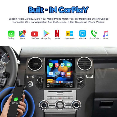 Vertical Screen Car Radio For Land Range Rover Discovery 4 2009-2016 New Upgrade Carplay GPS Navigation Multimedia play