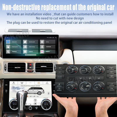 10.4 Inch Air Condition Board For Land Rover Range Rover V8 2002-2012 Air Conditioning Climate Panel Day And Night Mode