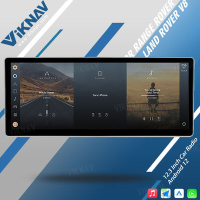12.3inch Car Radio For Land Range Rover Vogue V8 L322 2002-2012 Touch Screen GPS Navigation Multimedia Stereo Player