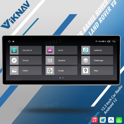 12.3inch Car Radio For Land Range Rover Vogue V8 L322 2002-2012 Touch Screen GPS Navigation Multimedia Stereo Player