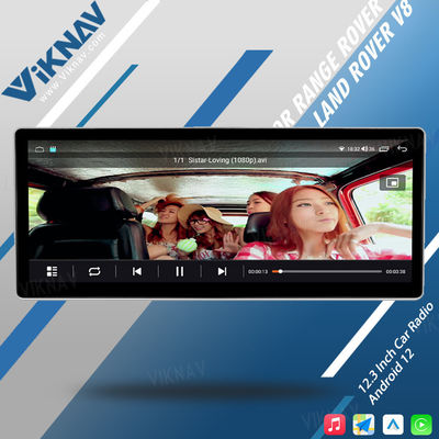 12.3inch Car Radio For Land Range Rover Vogue V8 L322 2002-2012 Touch Screen GPS Navigation Multimedia Stereo Player