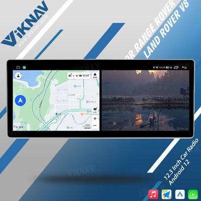 12.3inch Car Radio For Land Range Rover Vogue V8 L322 2002-2012 Touch Screen GPS Navigation Multimedia Stereo Player