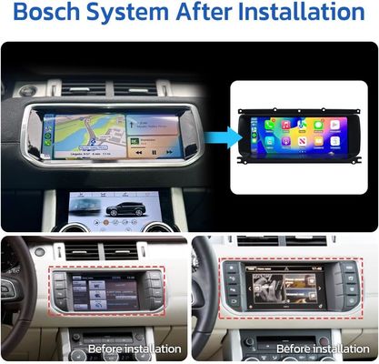Android Touch Screen Car Radio For Range Rover Evoque L538 L551 2013-2017 Multimedia Player GPS Navigation Carplay