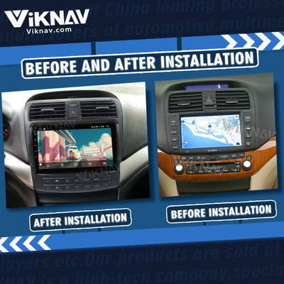 Viknav Android Car Radio For Honda Acura TSX 2004-2008 Car Stereo Receiver Touch Screen