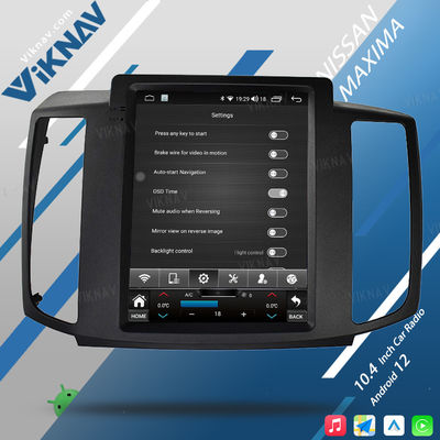 2008-2012 Nissan MAXIMA Double Din Bluetooth Head Unit Car Stereo Replacement