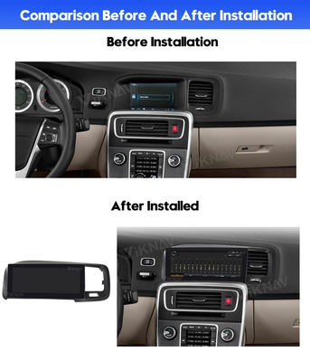2011-2014 Volvo S60 Touch Screen Car Stereo Radio Tesla Style Android Multimedia Player