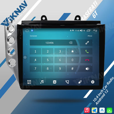 10.4 Inch WiFi 4G Car Radio Aftermarket Stereo System Upgraded For Maserati GT GranTurismo 2007-2017